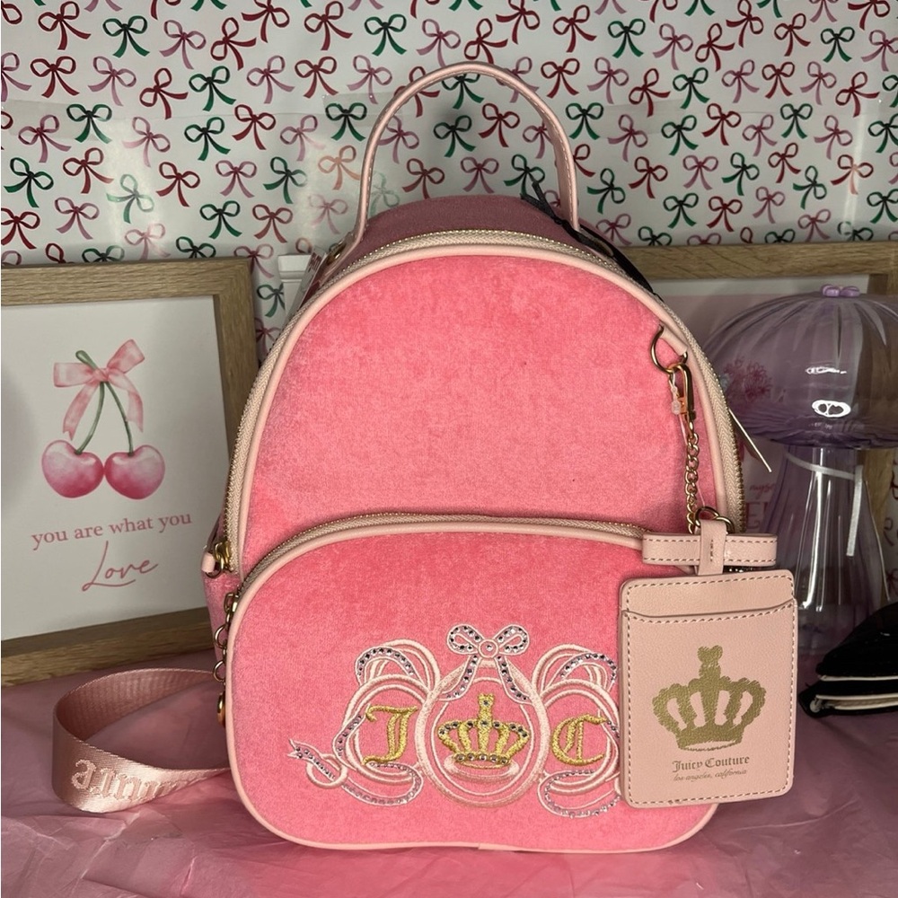 Juicy Couture Lovers Club pink backpack